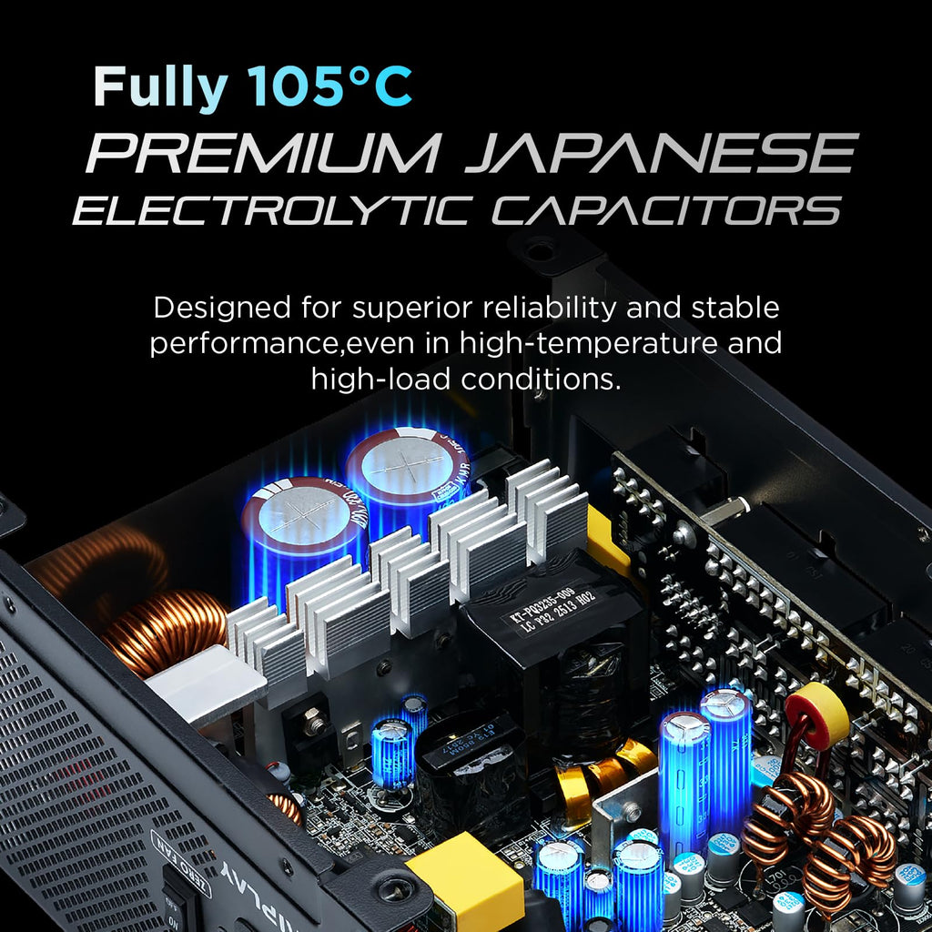 850W Gold Fully Modular ATX 3.1 PSU B4620