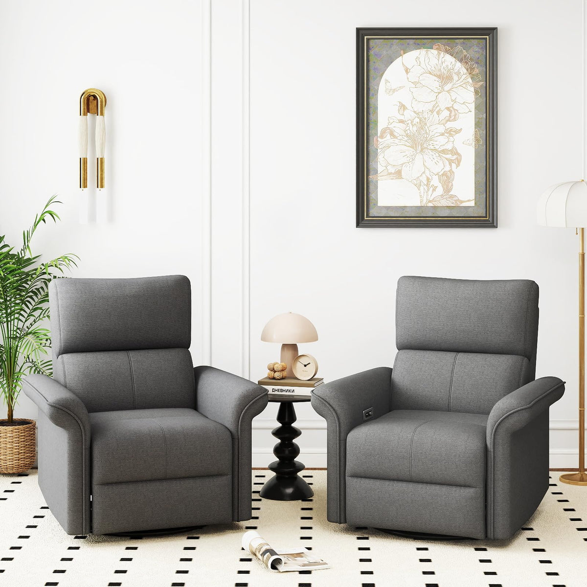 Power Swivel Rocker Recliner Chair G561