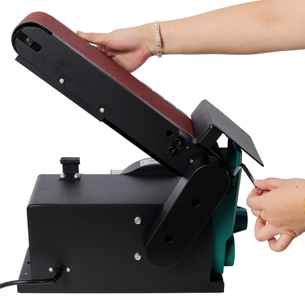 4" x 36" Belt 6" Disc Sander Combo, 120V/60Hz Bench Sander I577177