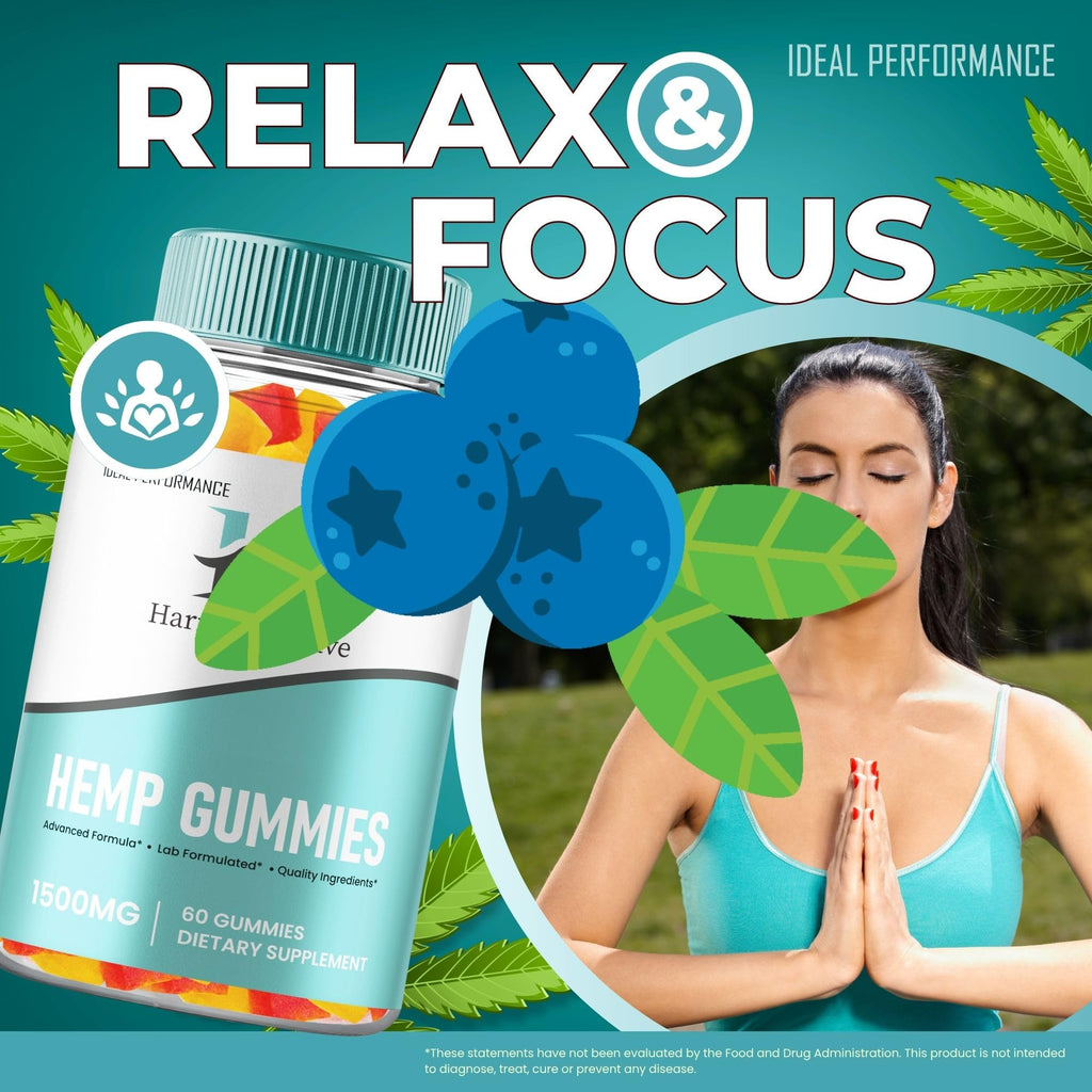 Hemp Gummies Maximum Strength All Natural 3 Pack S97991