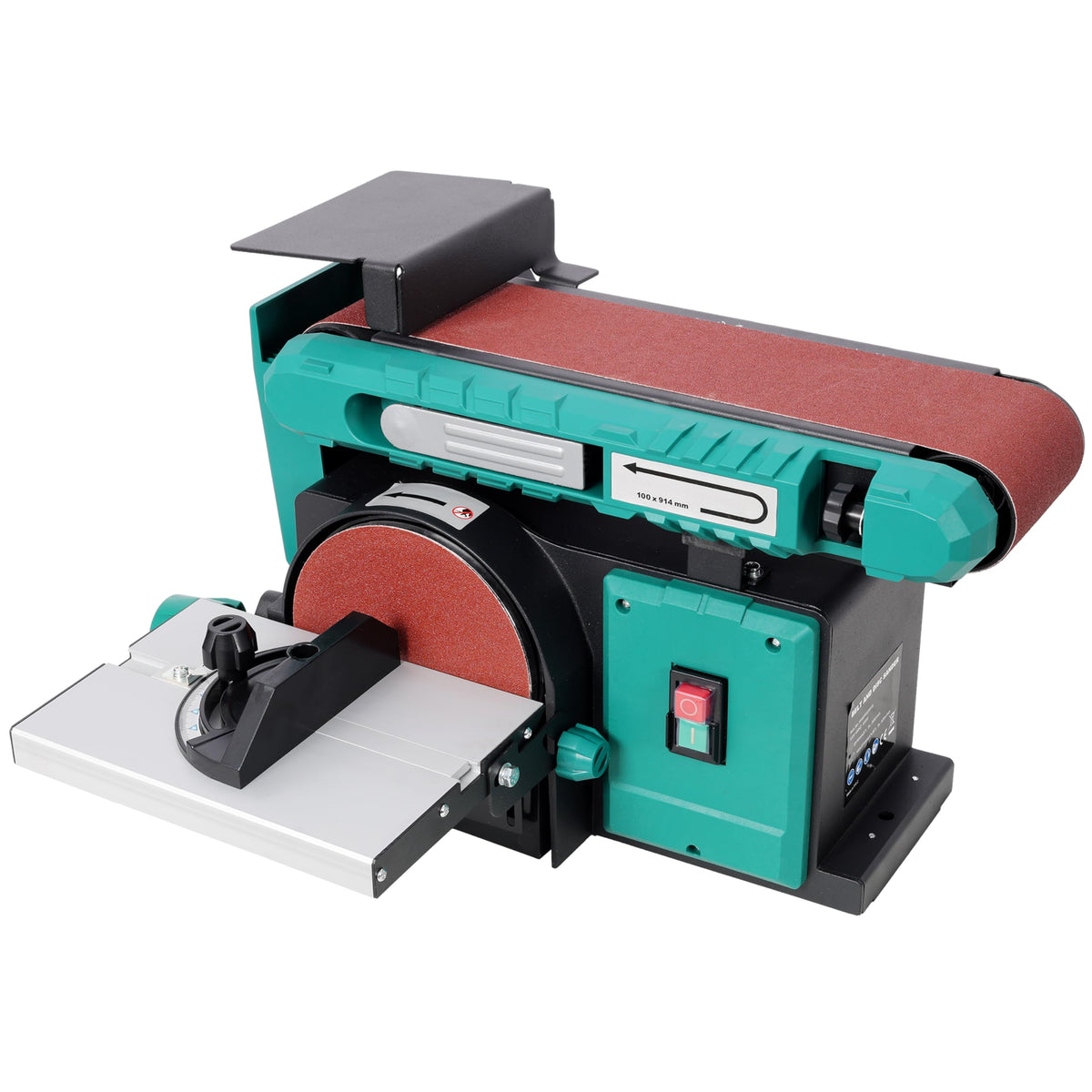 4" x 36" Belt 6" Disc Sander Combo, 120V/60Hz Bench Sander I577177