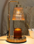 Gold Candle Warmer Lamp with Timer, Dimmable Wax Melt Warmer C230885