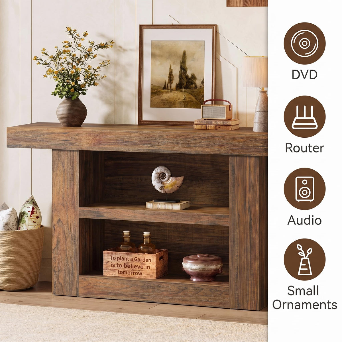 63" 3-Tier TV Stand W88416