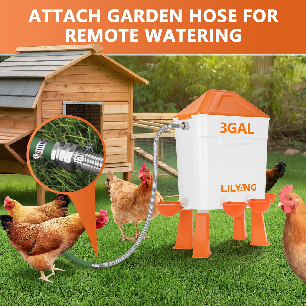 Automatic Chicken Waterer 3 Gallon N29424