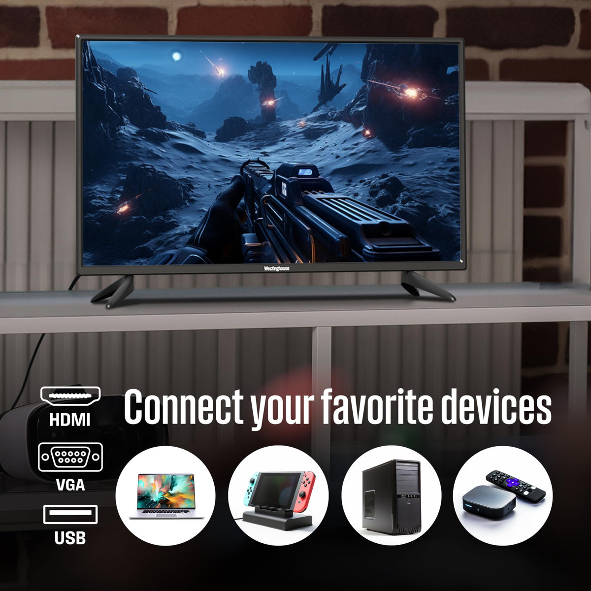 32 Inch HD LED Flat Screen Television S295
