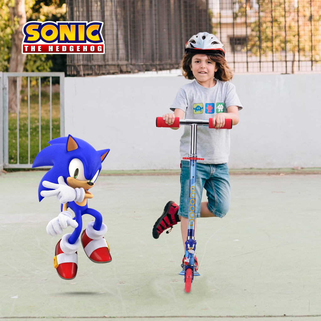 2 Wheel Foldable Kids Kick Scooter with LED Wheels I33363