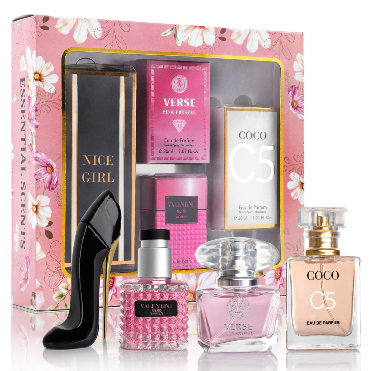 4 PC Mini Eau De Parfum Perfume Set V89821