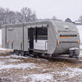 22-24 ft 500D Oxford Waterproof Travel Trailer Cover V623