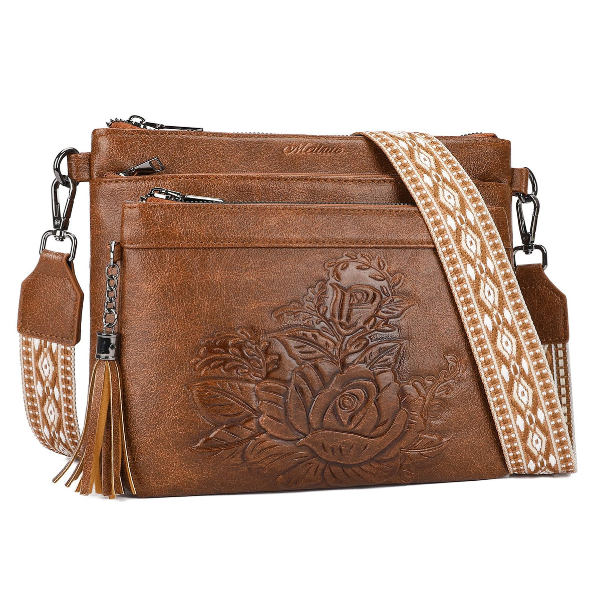 Vegan Leather Crossbody Bag L639374