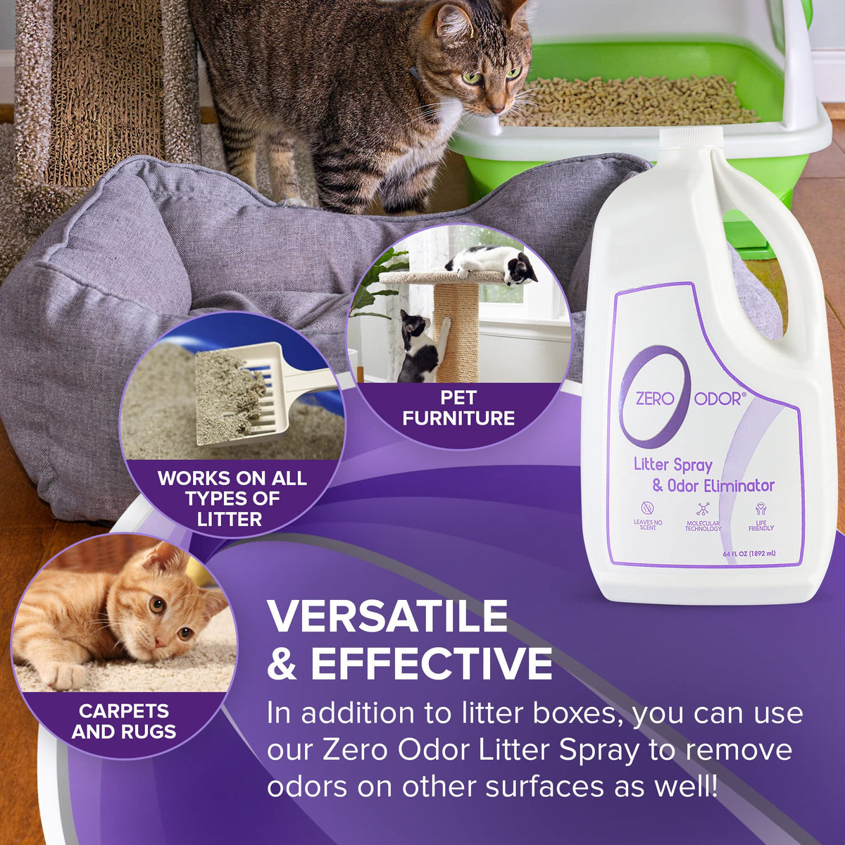 Cat Litter Deodorizer Refill 64 oz R26256