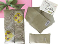 3 Piece Lavender Heating Pad, Linen Neck Wrap & Eye Pillow I522