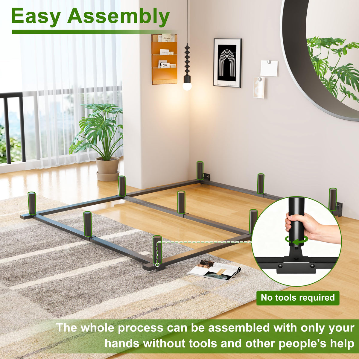 Queen Bed Frame P9756