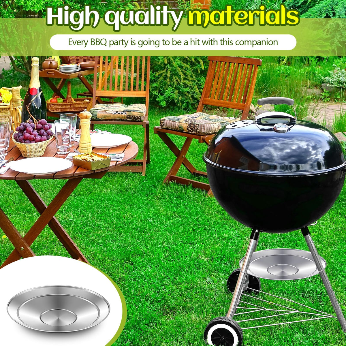 13-1/2" Diameter Ash Catcher Pan F23040